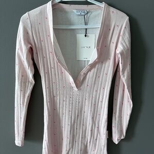 Lounge Pointelle Romper